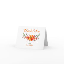 Boho Stil Photo Template Bröllop - tackkort