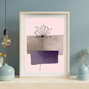 Boho Stil Poster Skriv ut 13 x 19