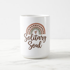 Boho stil-själsdesign kaffemugg