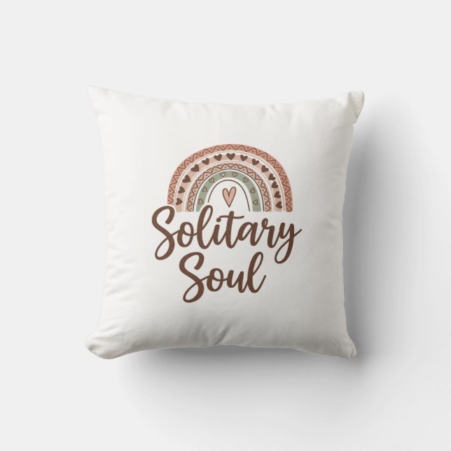 Boho stil-själsdesign kudde (Framsida)