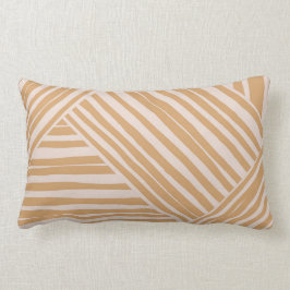 Boho stripe neutralt dorm dekan lumbarkudde