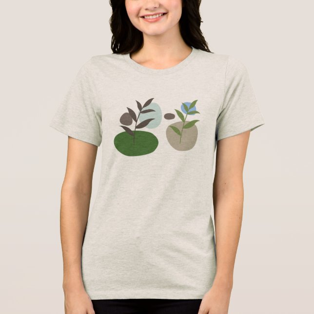 Boho Style T-Shirt – Bohemian Graphic Tee for Free (Framsida)