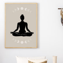 Boho Style Yoga Pose Gift of Yoga