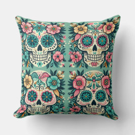 Boho SugarSkulls Kudde