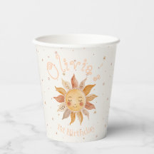 Boho Sun 1-års födelsedagsflicka