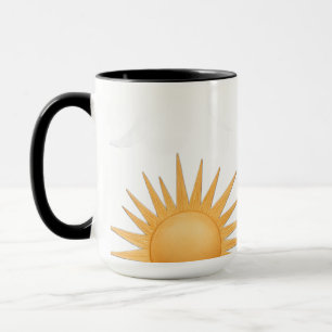 Boho Sun Mugg Present till Henne Födelsedag Mammas