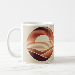 Boho Sunset - Aesthetic Nature-Inspired Design! Kaffemugg