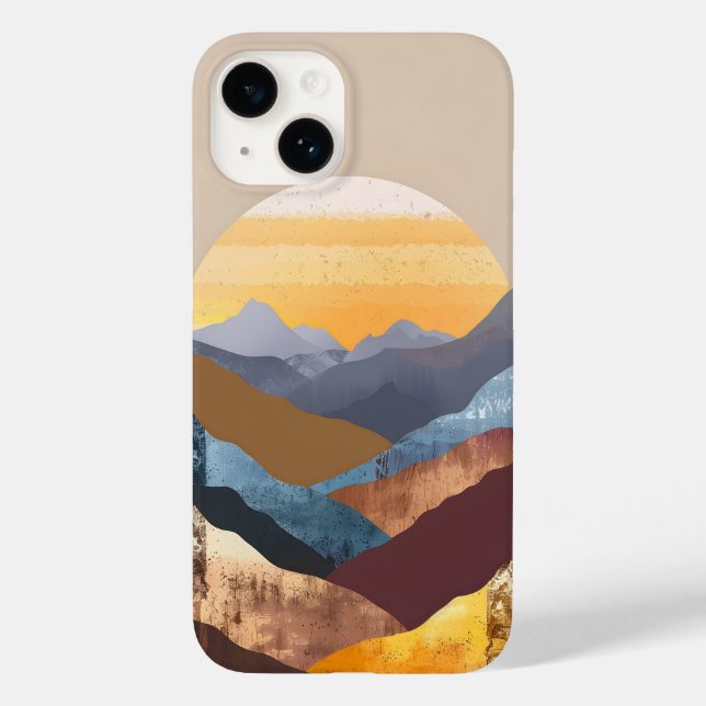 Boho Sunset Mountains (Baksida)