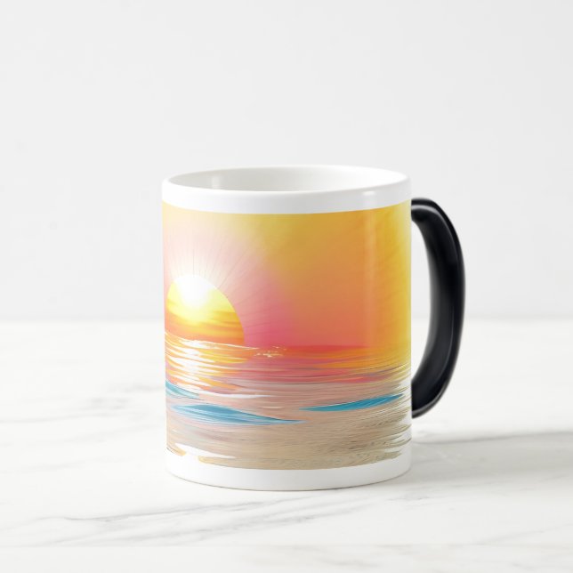 Boho Sunset Mugg (Framsida höger)