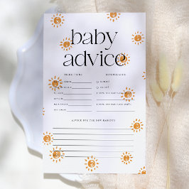 Boho Sunshine Baby Shower Predications & Advice