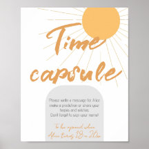 Boho sunshine Birthday Time Capsule