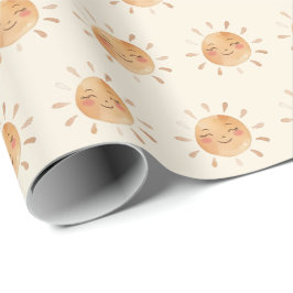 Boho Sunshine Gender Neutral Presentpapper