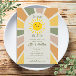 Boho Sunshine här kommer hit med barnskåran Inbjudningar