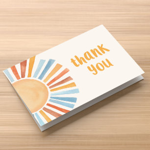 Boho sunshine sol terra cotta blue tack kort
