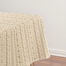Boho sydvästlig geometrisk randig varm neutral
