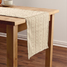 Boho sydvästlig geometrisk randig varm neutral