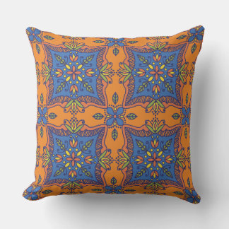 Boho Talavera Tile Kudde