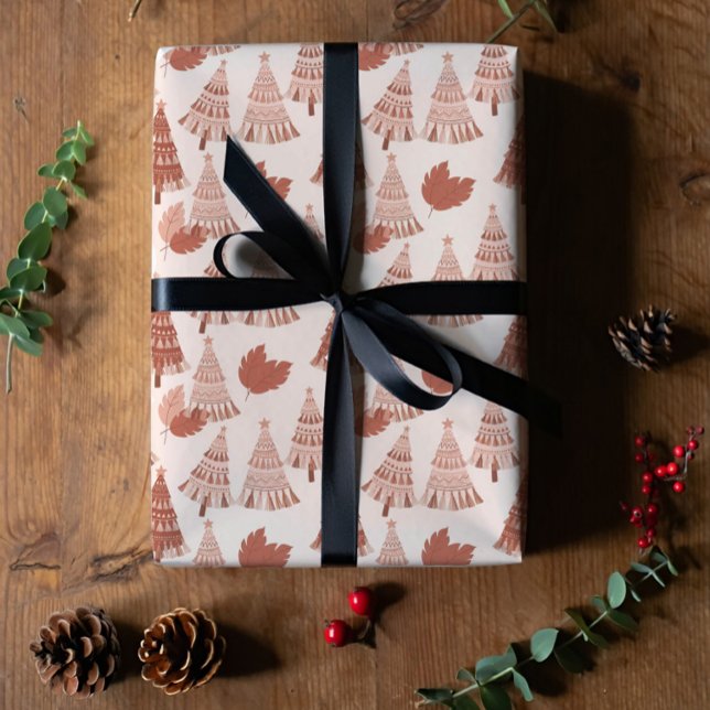 Boho tassel and Christmas ornaments design  Presentpapper (Skapare uppladdad)