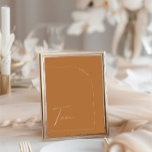 Boho Terracota Arch Bord Ten-Bordsnumret Inbjudningar<br><div class="desc">Designad att samordna med för "Arches Minimalist" bröllopsinbjudan. Om du vill ändra information klickar du på Information. Om du vill flytta texten eller ändra storlek, teckensnitt eller färg klickar du på Redigera med Design Verktyg. Visa samlingslänken på den här sidan om du vill se alla matchande objekt i den här...</div>