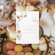 Boho Terracotta Baby Shower Center