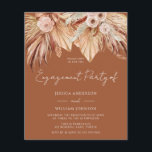 Boho Terracotta budgetinbjudan till Förlovningsfes<br><div class="desc">Boho Terracotta budgetinbjudan Se matchande Förlovningsfester i Niche and Nest Store inklusive Foil-inbjudningar</div>