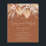 Boho Terracotta budgetinbjudan till Förlovningsfes<br><div class="desc">Boho Terracotta budgetinbjudan Se matchande Förlovningsfester i Niche and Nest Store inklusive Foil-inbjudningar</div>