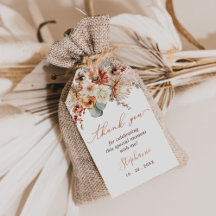 Boho Terracotta Flowers Fall Möhippa