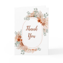 Boho Terracotta Pampas Grass Birthday