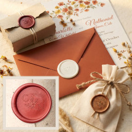 Boho Terracotta Wildflower Fall Wedding