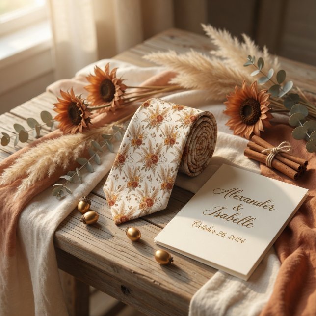 Boho Terrakotta Rustik Botanisk Slips (Skapare uppladdad)