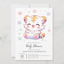 Boho Tiger Baby Shower