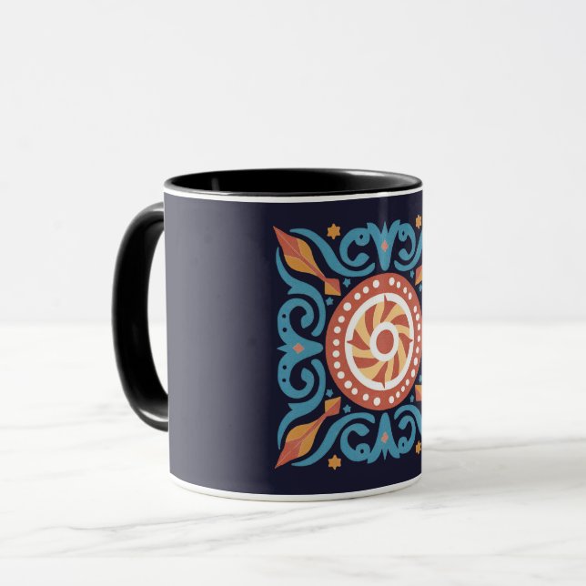 Boho Tile Mugg (Framsida vänster)
