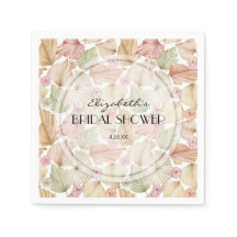 Boho torkade blad och blommor bröllopsfest