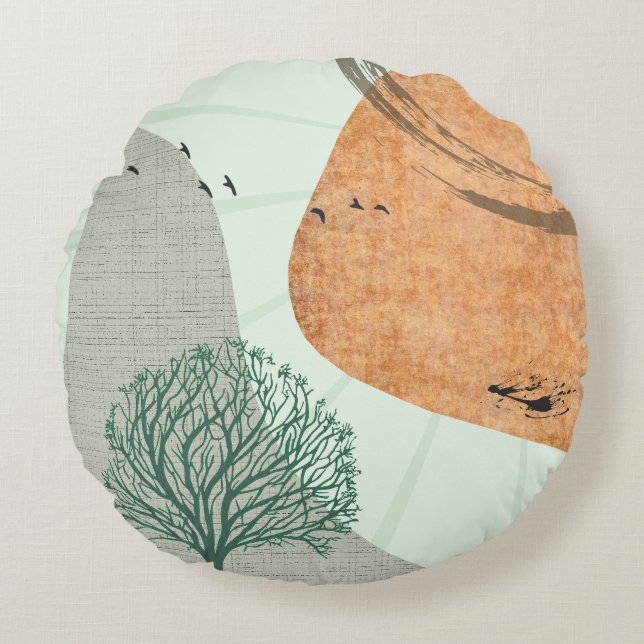 Boho Träd Dekorativ kudde (Framsidan)