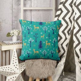 Boho Träd Guld är modern Kudde