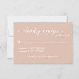 Boho Trendig Script-OSA OSA Kort