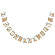 Boho Tribal Baby Shower Banner