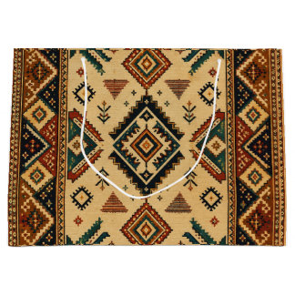 Boho Tribal Kilim Mönster Presentpresentbagge | Ru