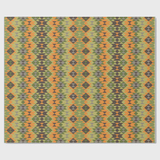 Boho Tribal Målning Geometrisk Grafik Presentpapper