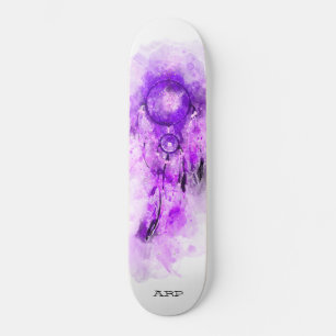 *~* Boho Tribal Shamanic Helig . Dream Catcher Mini Skateboard Bräda 18,5 Cm