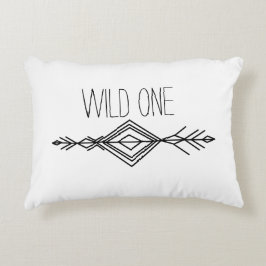 Boho Tribal Vild 1 Pillow Prydnadskudde