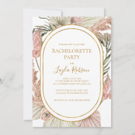 Boho Tropical Botanical | Bachelorette Party Inbjudningar