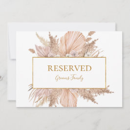 Boho Tropical Botanical | Reserverad signatur