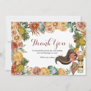 Boho Tropical Luau - tackkort Tack Kort
