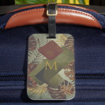 Boho tropiska monstera handflatan löv 70:e sommare