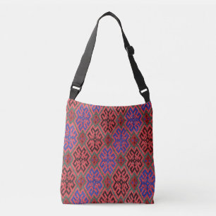Boho Turkisk Matta Kilim Axelväska