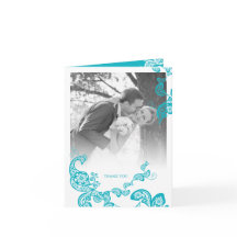 Boho turkosPaisley för blom- påfågel chic bröllop