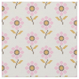 Boho Ukrainsk Folk Pattern Tyg 