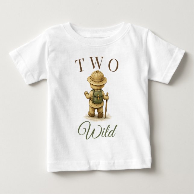 Boho-Utforskare Björn Födelsedagsdesign T Shirt (Framsida)