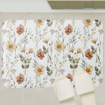 Boho-vattenfärg vildblomma